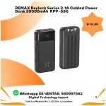 Power Bank REMAX FCP-1 10000mAh con Carga Súper Rápida 20W + 22.5W